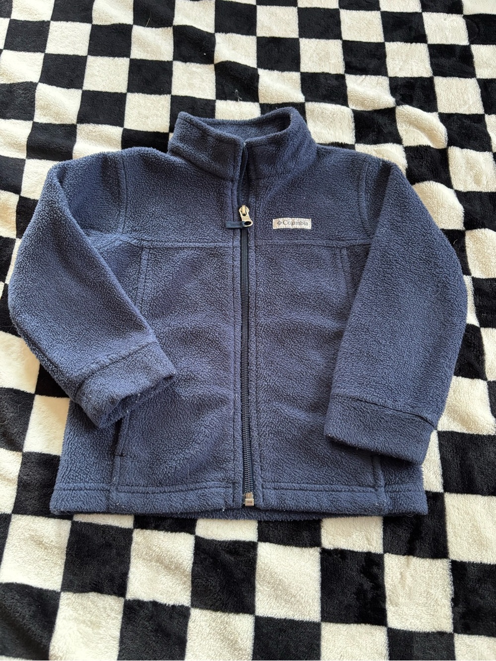 3T Columbia zip fleece jacket